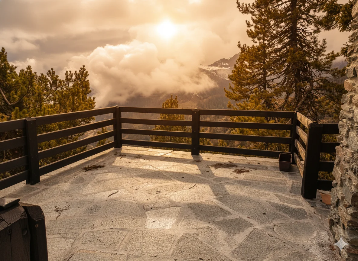 Terrazzo panoramico della Valmalenco